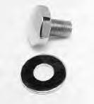 7619-1 Stem nut and washer Chrome plated Stock No. 9963-1 Washer only Chrome plated Stock No.