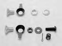 8798-12 Inner Primary Cover Rear Chain Guard Bolt Kit Bolts, washers, springs, nuts to mount cover to frame. Duplicate of OEM factory kit 3814-36.