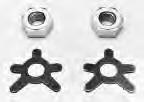 Replacement Hardware Front Brake Caliper Mounting Kit Chrome plated polished allen bolts and washers mount front brake