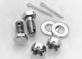 2080-4 Rear Brake Caliper Mounting Kit Chrome plated polished allen bolts and washers mount rear brake  2081-3 Brake