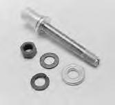 flatwasher, lockwasher and nut, OEM 6486, 7055 and 7835, for use on 1949-71 FLH and 1958-72 Servi-Car. Stock No.