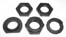 2433-18 Lower Front Mount Tie Rod Ball Joint Nut and Lock Nut Kit