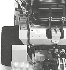 STEP 5: WIRING LOADER BUCKET NOTE: Two 0-2 x /2" bolts, three 0-2 x 3/8" bolts, five 0-2 keps nuts, three wiring harness clamps and one toggle switch, referred to below, are included with the