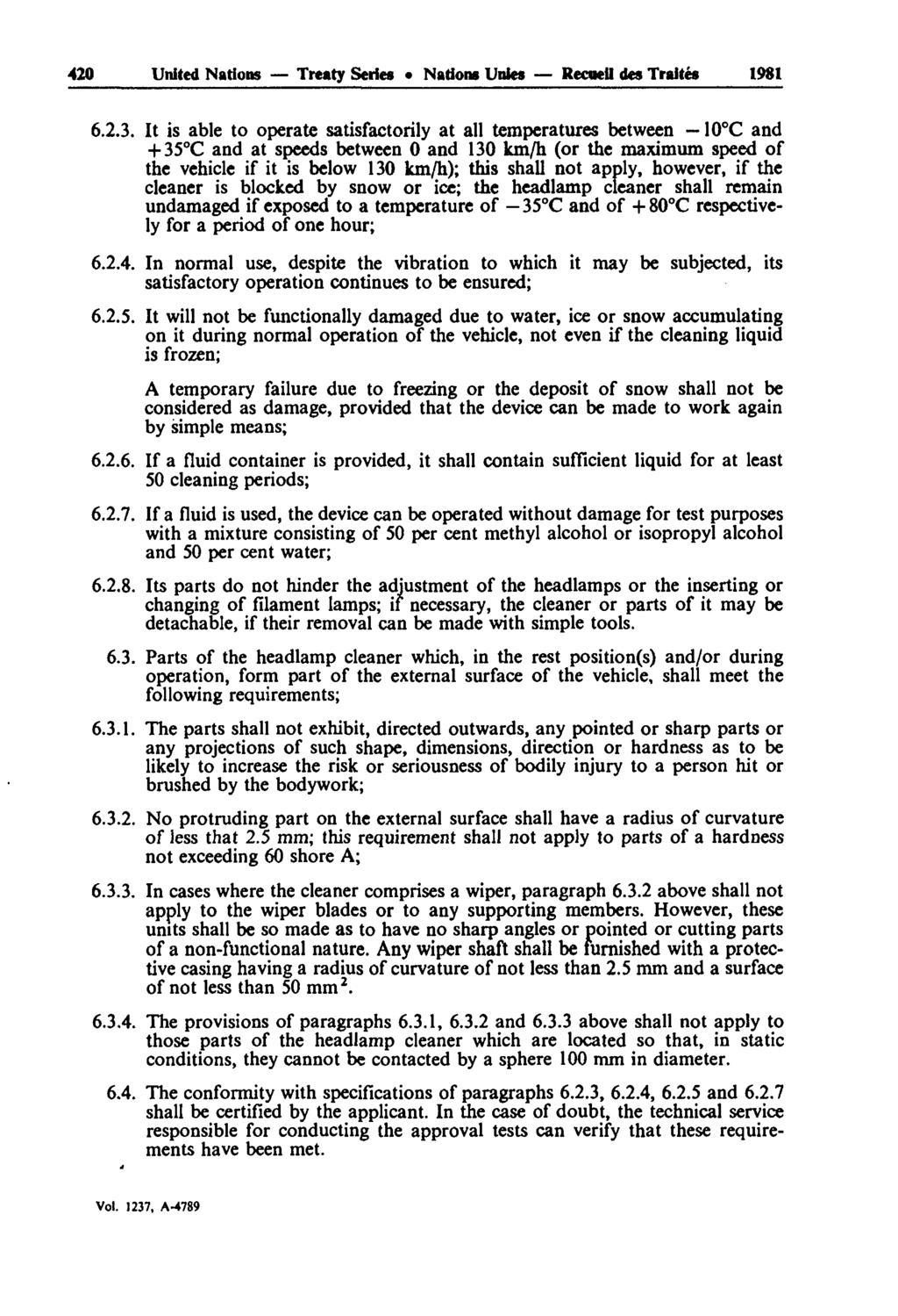 420 United Nations Treaty Série» Nation» Unie» Recueil des Traité» 1981 6.2.3.