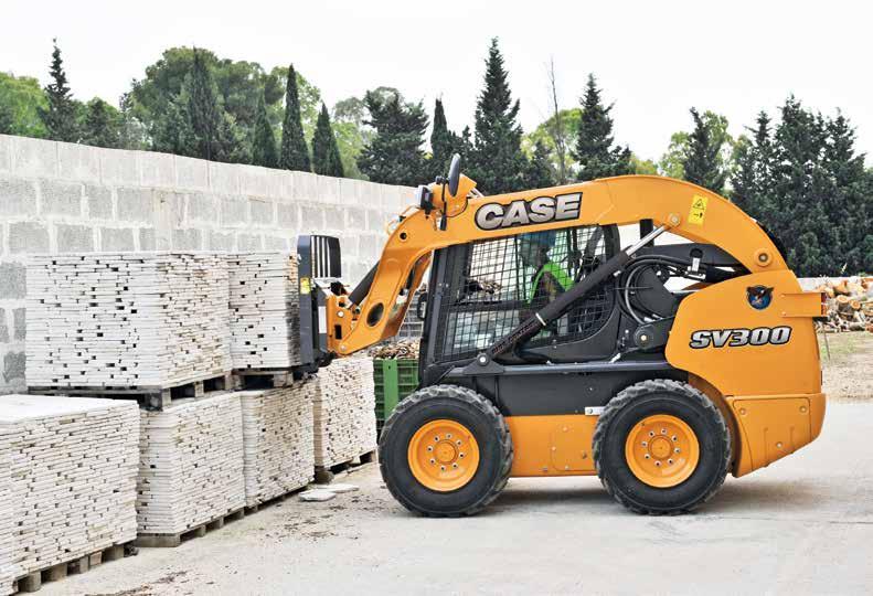 SKID STEER LOADERS/COMPACT TRACK LOADERS SR130 I SR160 I SR175 I SV185 I SR200 I SR250 I SV300 TR270 I TR320 I TV380 Case power stance delivers maximum stability Our Power Stance