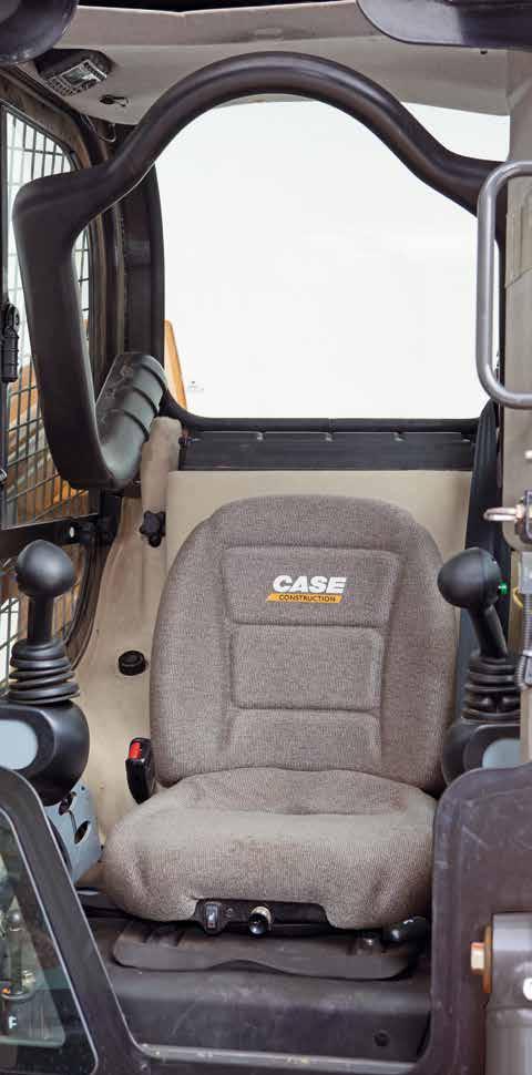 25% wider cab It s not just the range that has expanded: all models benefit from a cab with up to 25% more internal width, providing greatly improved operator comfort.