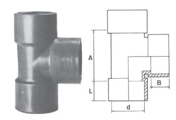 50mm 300 To allow for take-off or branching of a pipeline system. L A B Dia. d (mm) (Gram) ½ 1 5mm 23.5 28.0 11.2 21.50mm 35 ¾ 2 0mm 22.2 28.2 21.4 26.90mm 45 1 25m m 27.6 42.9 22.4 33.