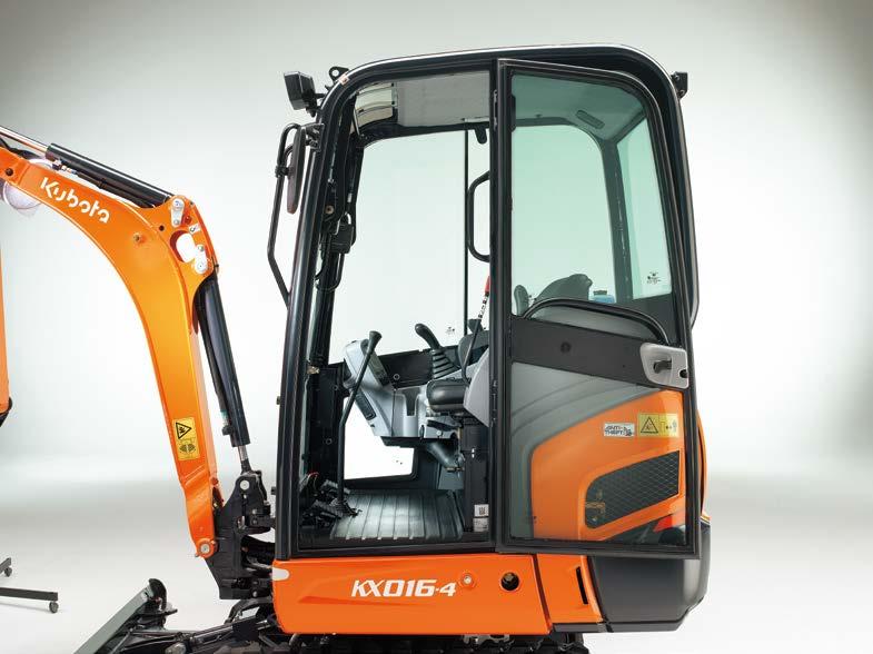 and piping, much easier. New digital panel Following the excellence of Kubota s Intelligent Control System, the new digital panel puts convenience at the operator s fingertips.