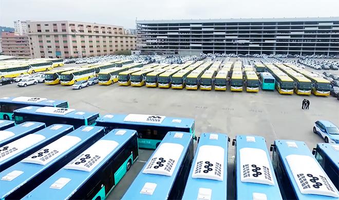 Electric Buses Shenzhen, China 16,359 electric buses More than