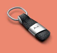 .00.08 5 Stainless-steel key ring, Audi rings Key
