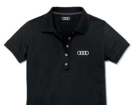 Embroidered with Audi rings and TaylorMade logo.
