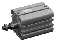 Characteristics Characteristics Symbol Unit Description General Features Type Compact cylinder Series NZ7, NZ8, NZ6 Series Piston rod cylinder NZ7..., NZ8... Single acting without cushioning NZ6.
