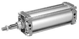 Standard Cylinder Ø125-320mm to ISO 15552 (ISO 6431) CETOP RP53P Series DZ... Versions: double acting with cushioning for contactless position sensing ATEX-Version (Series DZ5.