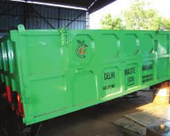 Specifications Equipment Bin Capacity (Cubic Meter) umper Placer Containers 25 to 8 Refuse Compactor/