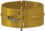 Specifica on 10D Type 416 - Stop Collar, Heavy Duty, Slip On with Set Screws Installed with set screws to