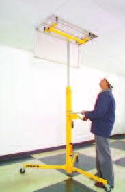 OPTIONAL HVAC/LIGHT CRADLE Great for Duct and Other Lifting Tasks that