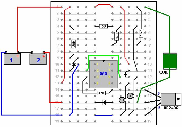 One man e-mailed me to say that as his first free-energy project he had built this circuit.