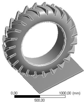 development of computers and numerical computation programs, a natural opportunity arose to use these tools to simulate tire mechanical behaviour of land vehicles using the Finite Element Method.