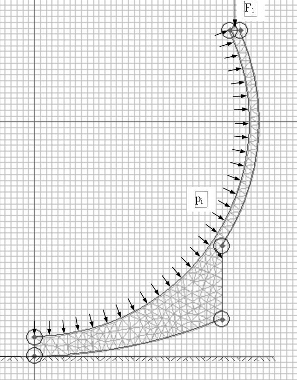 wheel, mm; r radius of the tire running path in cross section, mm.