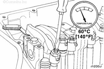 Page 1 of 16 003-004 Overhead Set Measure General Information All overhead lash measurements must be made when the engine is cold.