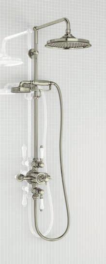 ARCADE BRASSWARE ARCADE 9 INCH AIR BOOSTED RAIN SHOWER ROSE WITHOUT ARM, EASY CLEAN NIPPLES Nickel ARCV17 NKL was 159.00 NOW 95.
