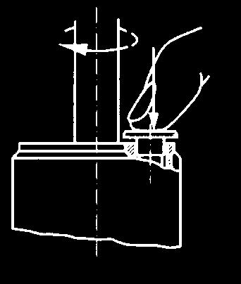 This is the minimum rebound position. 4. To increase the rebound damping, turn the piston rod clockwise. The typical adjustment range is 3-5 half turns. (fig. 2) 5.