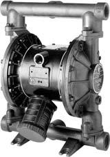 Husky 1040 Metal Pumps Air-Operated Double-Diaphragm Features 1 in (25.