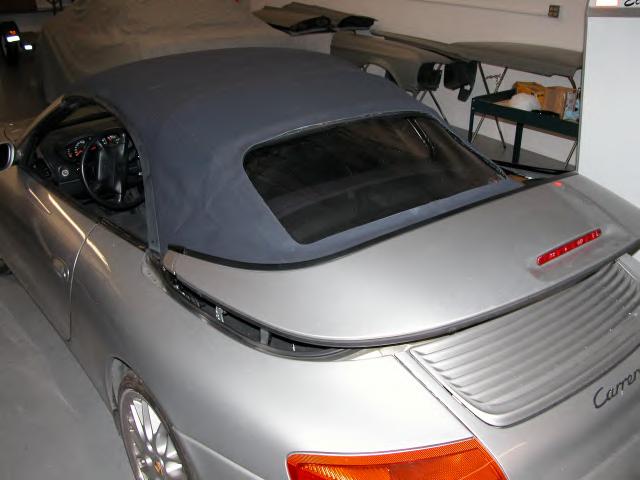 Porsche 911/996/997 Carrera Do-It-Yourself Convertible Top Hydraulic Cylinder Inspection, Removal and Shipping Instructions Disclaimer: These instructions are intended