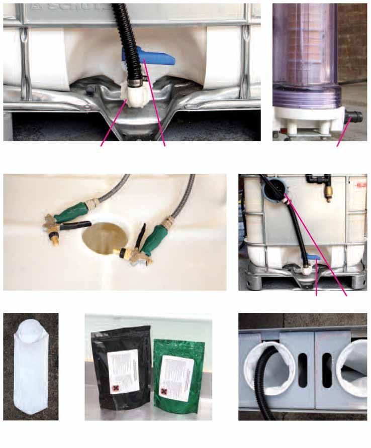 COMPONENTS LIST THESE SYSTEMS MUST BE CORRECTLY INSTALLED IN ACCORDANCE WITH REQUIREMENTS OF REGULATORY WATER AUTHORITY PRIOR TO USE Pre-Filter / Release Valve Outlet Water Treatment