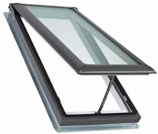 Manual Fresh Air skylights Deck mounted - VS Curb mounted - VCM No Leak Warranty For complete information visit thenoleakskylight.