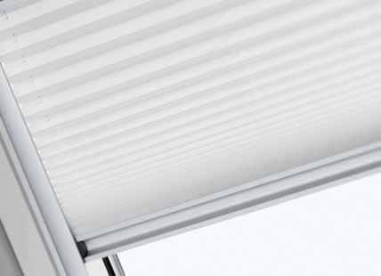 Special order blinds New Light filtering - single pleated blinds Colorful light effects Softens incoming light. Blackout blinds - flat Blackout 24/7 Blackout even when the sun is shining.