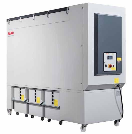 AL-KO POWER UNIT 350 AND POWER UNIT 350 + THE NEW PERFORMANCE CLASS The advantages for you: I Highest extraction performance I Lowest energy consumption A+ I Optimum safety I Compact construction THE