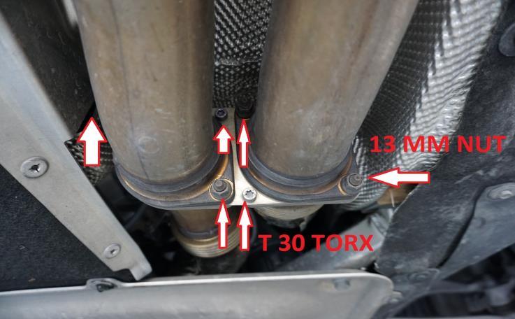 ENTIRE EXHAUST SYSTEM WILL NEED TO BE