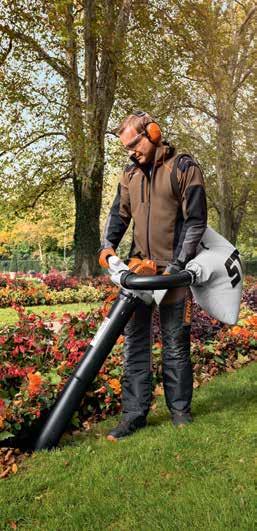 comfortable. With 2-MIX engine and effective anti-vibration system for all day use.