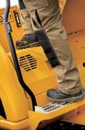 2 For extra peace of mind, JCB JS330/360 cabs are available with an optional external ROPS and FOPS protection.