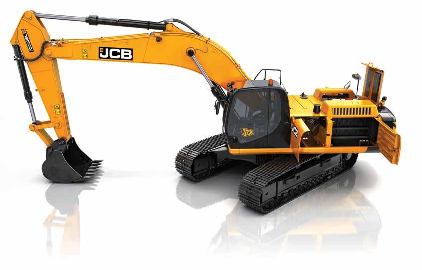 UNEARTHED: KEY FACT JCB JS330/360 grease points are centralised for safe and easy
