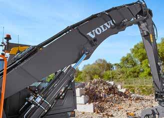 Specifically designed for waste and recycling industries and manufactured in the Volvo factory, this machine offers all the tested features from our previous excavators and much more.