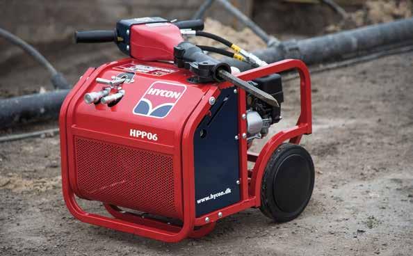 Higher efficiency, robust design and low weight..! The hydraulic HYCON HPP-powerpacks are the power source of the HYCON hydraulic system.