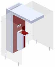 The 1SP160 series: Single-unit smoke cabins As single-unit smoke cabins the 1SP160 series can be efficiently fit into most interiours even when space available is limited and when the demand is