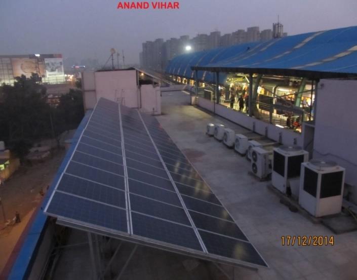 DMRC Metro stations(anand Vihar, Pragati Maidan & Metro Enclave), Delhi (RESCO) Description