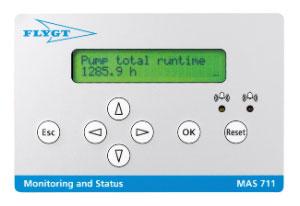 We provide pump monitoring systems well adapted for the different models of pumps and mixers Monitoring systems such as Flygt MAS are designed to protect and stop a pump when