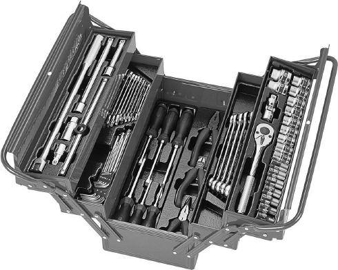 902062MR07 63pc Tool Box R2 957.00 Slotted Screwdrivers: 5.5x100 6.