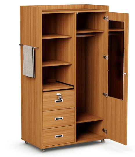 WARDROBES Foliot offers a wide selection of wardrobe options utilizing that extra space to perfectly store clothing, accessories and other