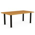 WOODEN LEGS DGNTB-437S W: 36 OR 48" D: 20" H: 18" MISSION COFFEE TABLE DGNTB-412S W: 42" H: 17" *
