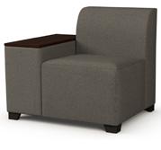 ARM DTMUS-309S W: 71" TOMEO SOFA WITH 2 ARMS DTMUS-311S W: 75" OTTOMAN