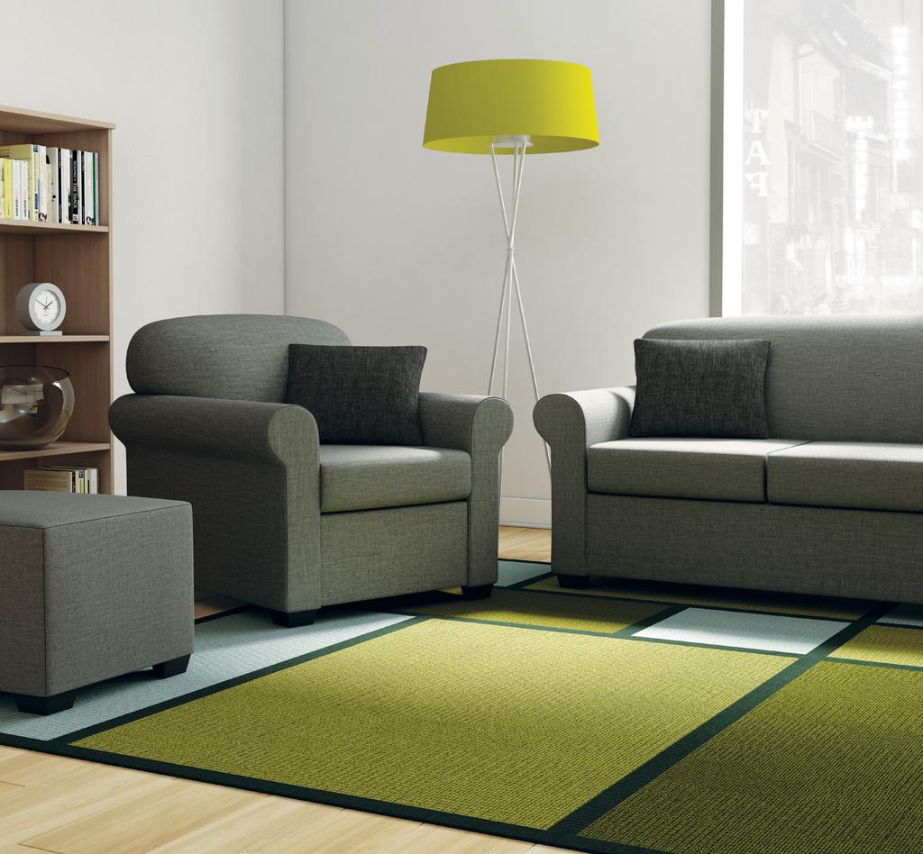 SEATING ROWAN Seemingly more classic, the Rowan is an inviting collection that mixes just as well in modern or contemporary designs.