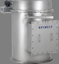 Cylindrical filter housing in stainless steel 1.