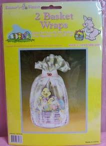 Basket Wrapping Bags GS Item#: 074-062 Item UPC: 6-77916-54832-4
