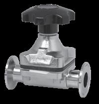 Sizes available 1/2" - 6" The BIOPRO Cast valves are commonly used for hygienic consumer products industries and select pharmaceutical applications.