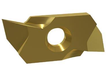 External tooling Technical Information Geometry All WhizCut standard Inserts have sharp, fully ground cutting edges.